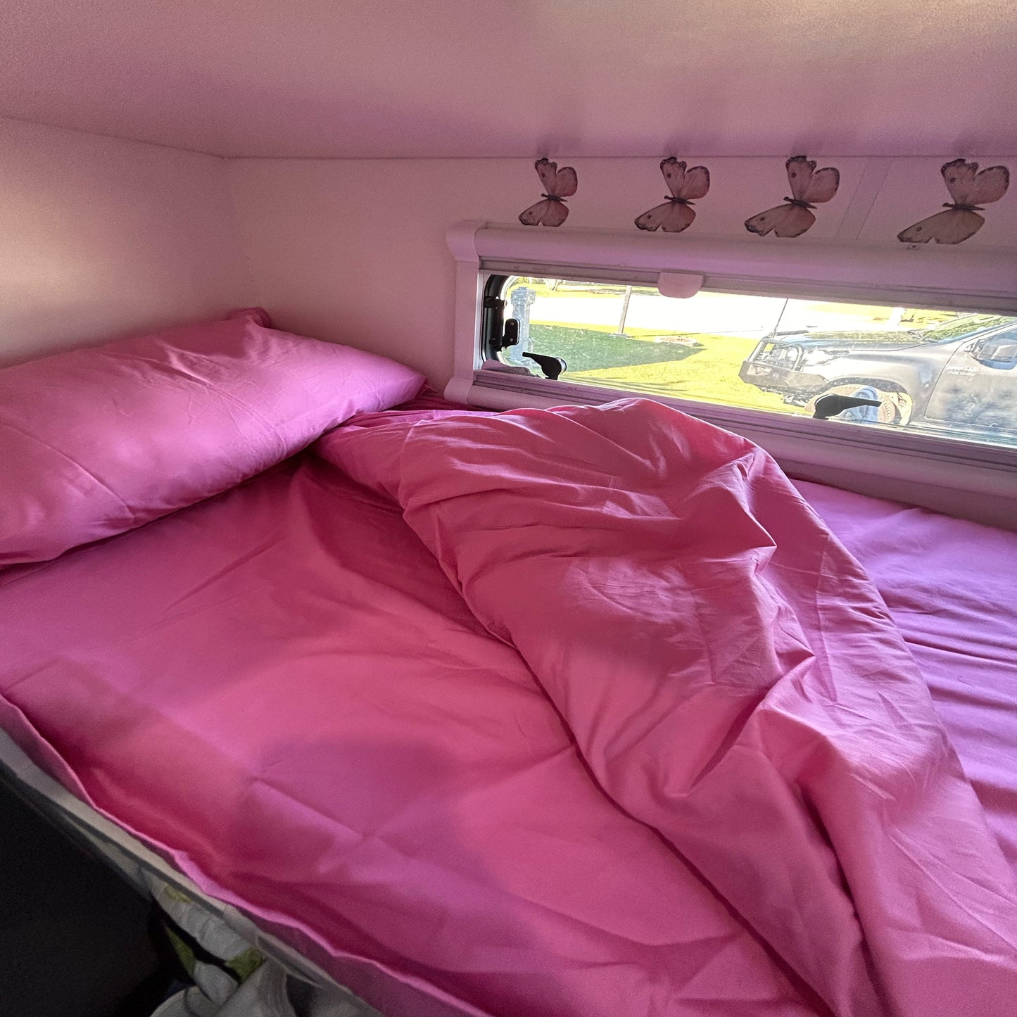 Bunk Buddy Set – All-in-One Caravan Zip Bunk Bed Set | Easy Bed-Making