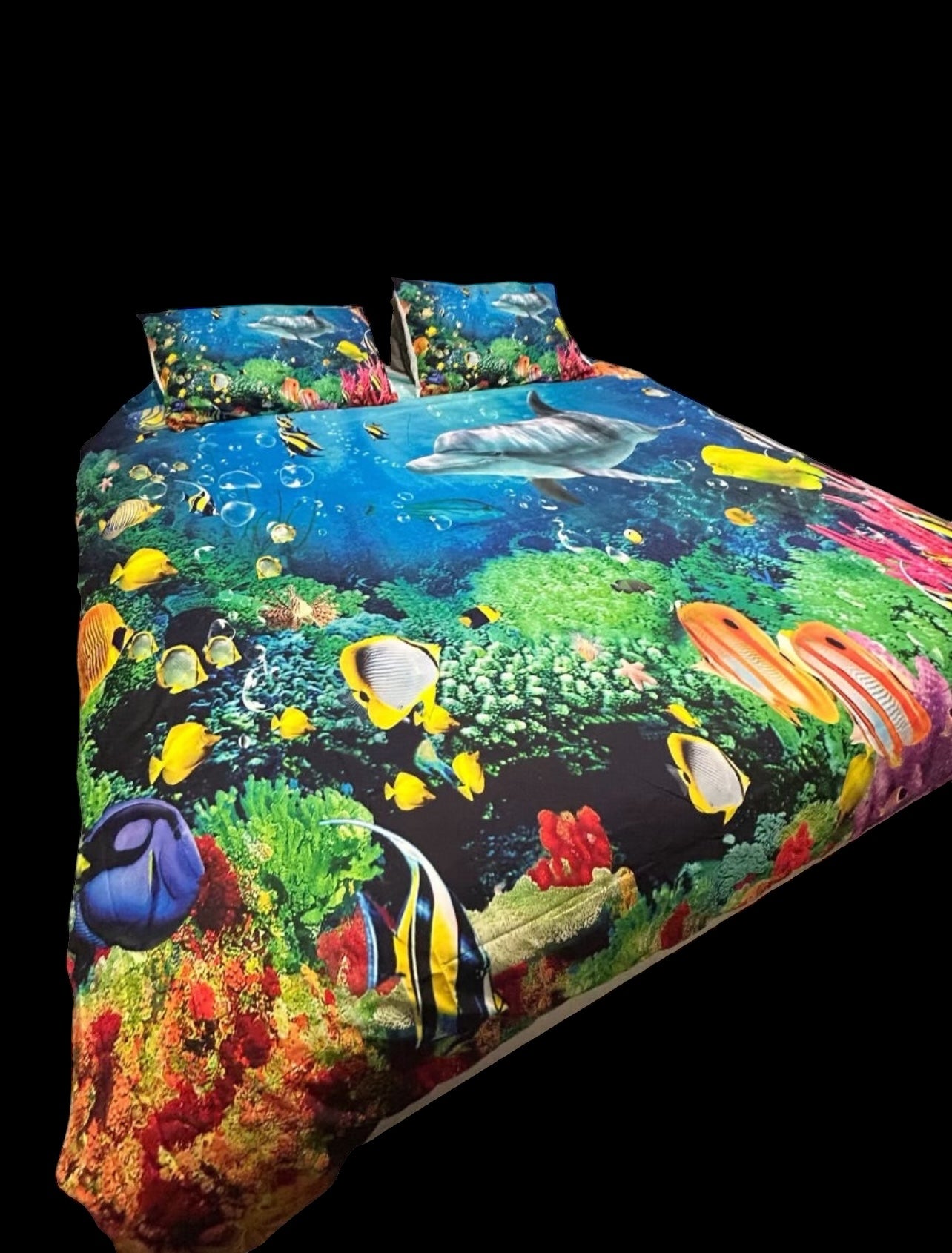 Dreamy Underwater Doona Cover: Dive into Tranquility!