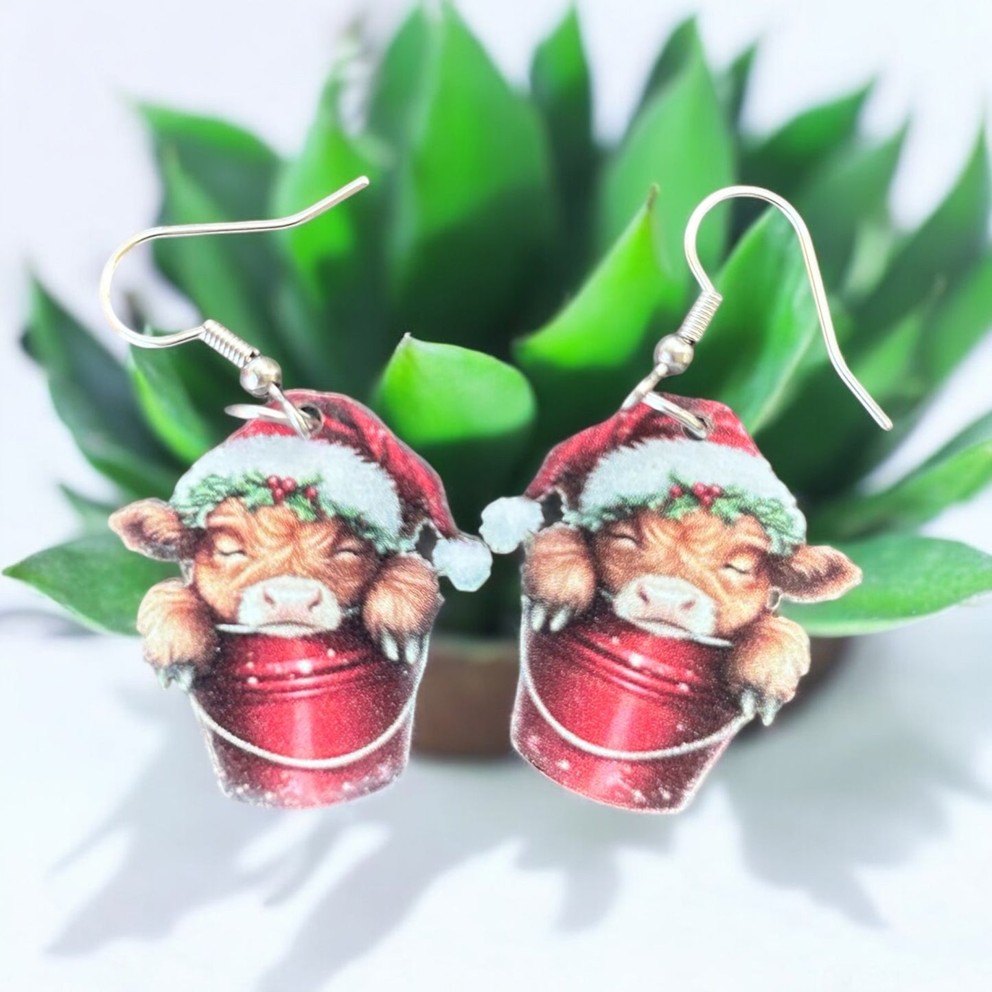 Festive Faves: Highland Cow & Dachshund Christmas Earrings!