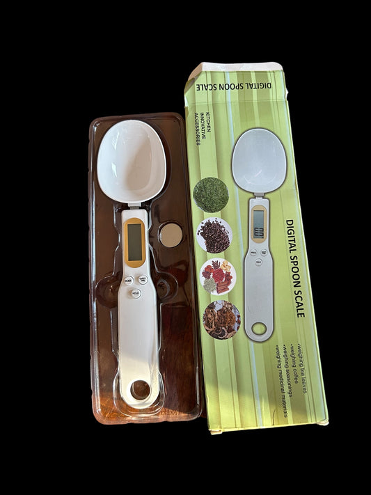 Precision Digital Spoon Scale: Perfect Portions Made Easy!