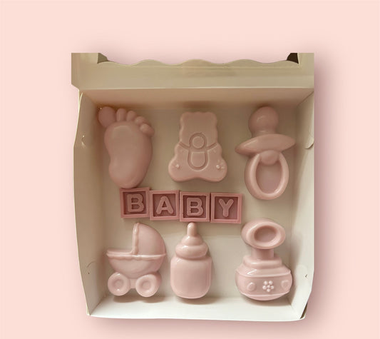 Adorable Handmade Baby Soaps: Safe & Gentle for Newborns (8-10 Soaps per Box)