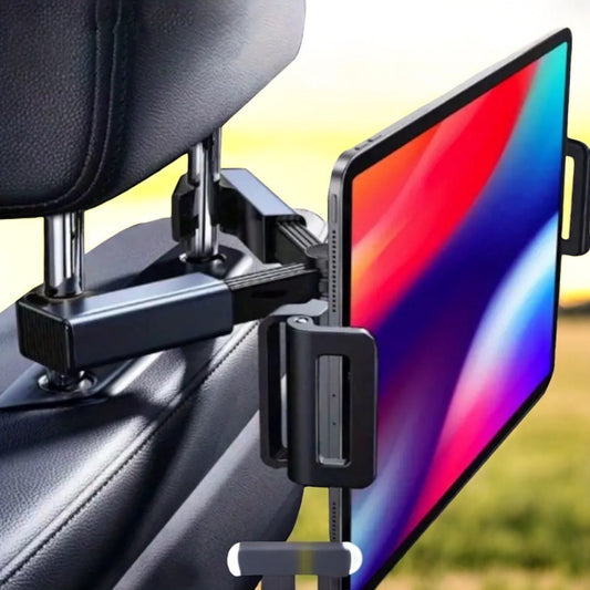 Adjustable Car iPad/Tablet Holder: Perfect for Hands-Free Entertainment!