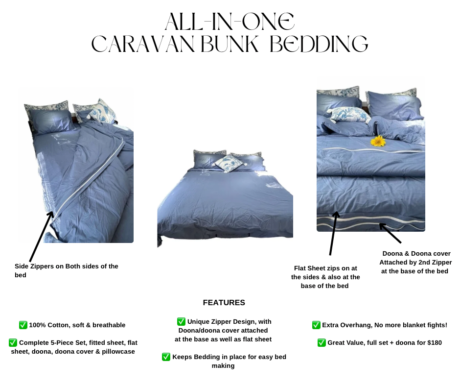 🌟 Caravan Bedding Signature Set