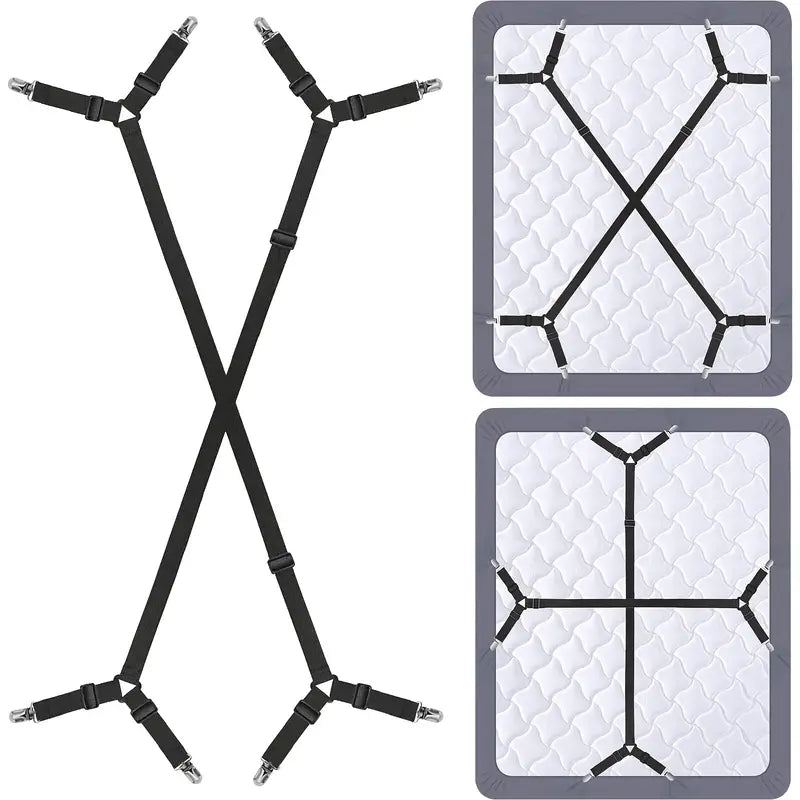 Pair of Sheet Straps, Universal Extra Hold