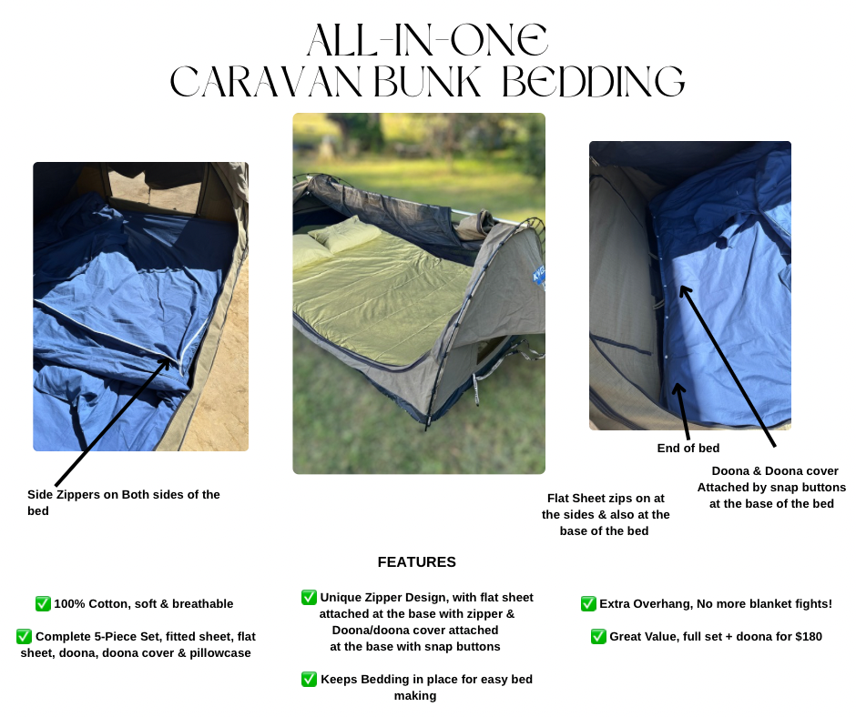 🌟 Bush Shag Zip Bedding Set