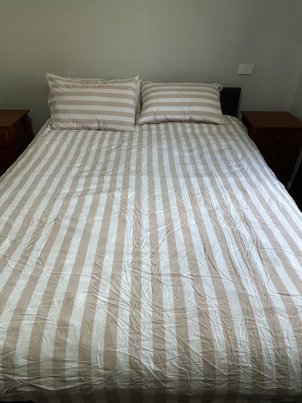 Caravan & Home Double/Queen All-In-One Zip Bedding Set | 300TC Cotton Sheets