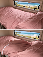 🏕️ Bunk Luxe Collection – Premium 400TC Egyptian Cotton All-in-One Zip Bedding