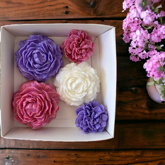 Blooming Peony Soap Collection: Luxurious Floral Indulgence!