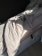 Reversible Retreat Set: All-in-One Zip-On Caravan Bedding Set Reversible Including Doona & Doona Cover